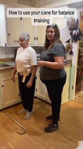 How to use your cane for balance training. Still struggling? Reach out today to see how we can help. 567-454-1046 or www.viptherapy.org Disclaimer: this is not medical advice. Consult your doctor if you are having pain or mobility limitations. #healthcare #healthcareworkers #caregiver #caregivers #caregiversupport #geriatrics #health #wellness #standingexercises #chronicpain #pain #movement #balancetraining #homecare #homehealth #physicaltherapy #physicaltherapist #physicaltherapyassistant #stna