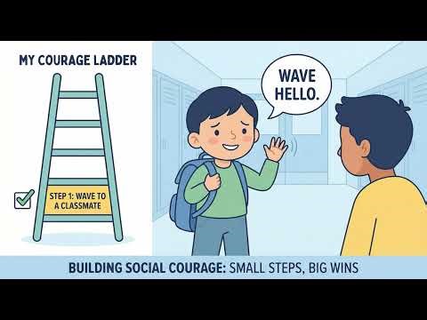 Social Anxiety in Kids & Teens: Courage Ladder Method