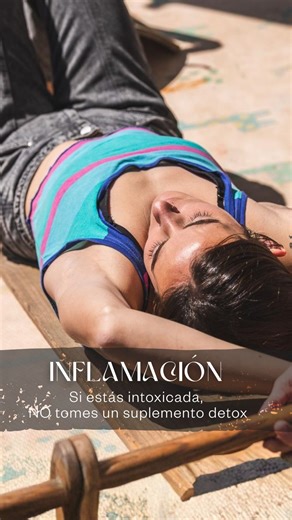 Blanca Gomez | ✨ Si estás intoxicada, NO tomes un suplemento detox. Lo que de verdad colapsa el cuerpo no es la cantidad de tóxicos… sino perder la... | Instagram