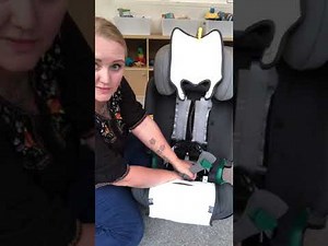 How to convert the Britax advansafix iSize from harness to booster mode