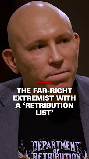 Far-right extremist Ivan Raiklin spreads the false claim that the January 6 Capitol attack was a setup, and he's keeping a "retribution list" that includes Rep. Nancy Pelosi. CNN's Donie O'Sullivan confronts him in "MisinfoNation: Extreme America," airing Sunday at 8pm ET/PT on "The Whole Story with Anderson Cooper." | CNN