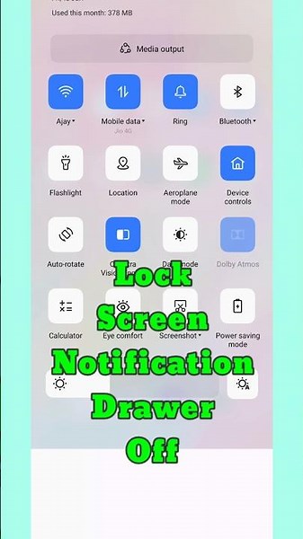 How to Lock Notification bar in Lock screen || How to Hide Notification on Lock Screen|#shorts#viral