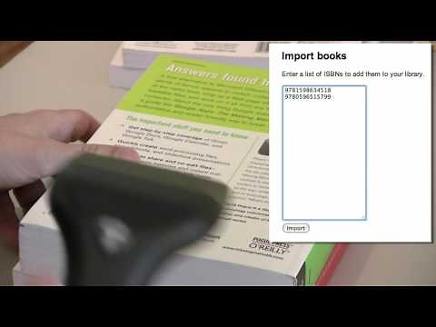 Using a barcode scanner with Google Book Search