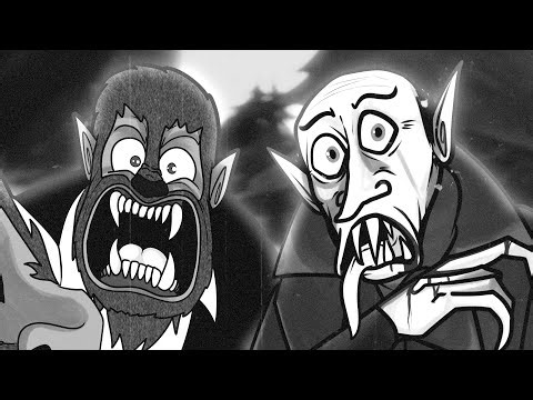 Nosferatu vs Wolf Man - RAP BATTLE! - ft. Kevin Krust