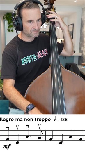 Double Bass HQ on Instagram: "Simandl Etude No. 6 - Allegro ma non troppo for double bass from his collection of 30 Etudes! Want to learn it with me? Find the course at the link in bio Study all 30 etudes in our course: •1.75 hours of instruction •Play-along videos + practice tracks •Newly typeset digital edition with fingerings •Piano accompaniments (often overlooked!) + MIDI files #doublebass #bassist #contrabass"