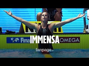 Federica Pellegrini da leggenda, vince l'oro nei 200 stile libero: "È il mio ultimo mondiale"