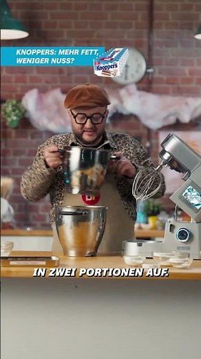 Knoppers: mehr Fett, weniger Nuss?