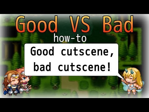 RPG Maker Good vs Bad Cutscenes