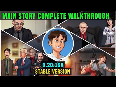 MAIN STORY SUMMERTIME SAGA COMPLETE WALKTHROUGH | SUMMERTIME SAGA 0.20.16 FULL STORY LATEST VERSION