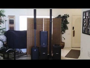 Speaker Comparison! EV Evolve 50 vs Bose L1 Model II PT 1 of 5