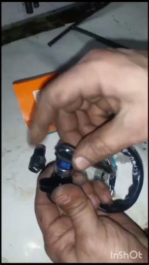 motorcycle ignition switch replace #automobile #motorcycle #shorts