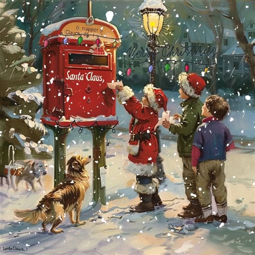 More letters for Santa Clause 🎁🎄🤍❄🕯✨ | The magic of christmas