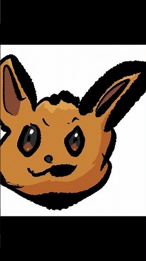 イーブイ21#ポケモン #イーブイ #イラストメイキング #イラスト