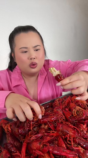 Delicious Crawfish Mukbang by Kim Thai | Seafood Eating Show