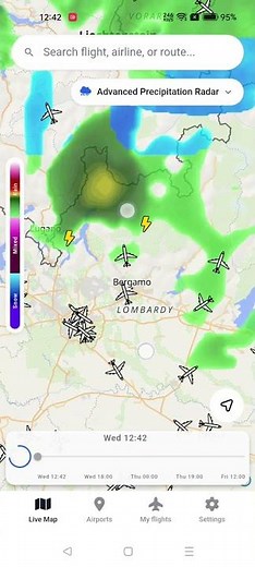 [Android] Flight Tracker - Weather Radar #flight #flighttracker #airplane #airport #weather
