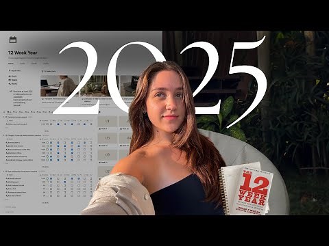 How I'm Planning my Goals for 2025 (+ Notion template) 12 Week Year