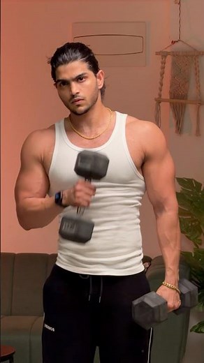 2 Dumbbells arms workouts 💪🏻 #shorts#fitness#gym