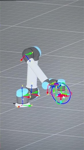 Custom Robot Simulation - Real-time IK