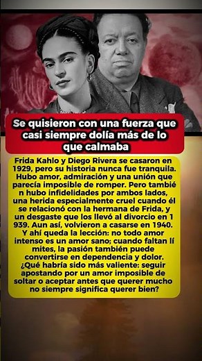 La historia de Frida Kahlo y Diego Rivera