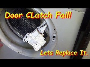 Zanussi ZWD1480W Washing Machine Door Latch Replacement