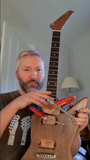 How to glue in a guitar neck. #howto