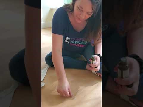 How to Remove Glue & Scuff marks from Laminate flooring. AMAZING Miracle solution!!