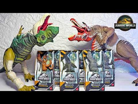 NEW SPINO, T-REX, RAPTOR & MOSASAURUS! Jurassic World Rebirth New Dinosaur Toys - Funny Dinosaurs