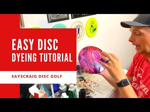 How to Dye Disc Golf Discs The Easiest Way: Faster Than You Think!