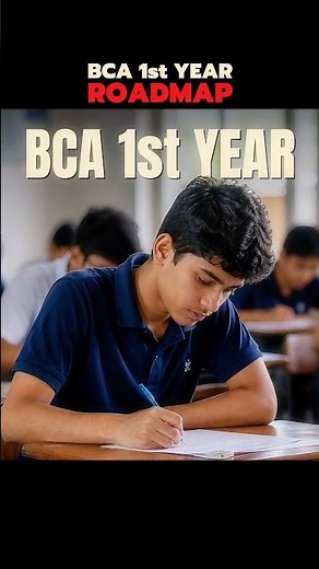 BCA First Year Roadmap 2026 🔥 #bca #bcaroadmap #bcastudents #bca2026