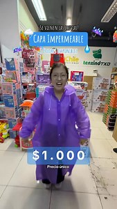 12K reactions · 771 comments | Tenemos capas impermeables perfectas para estos días lluviosos.️☔️ ✅$1.000 precio único Encuentra esto y más en Bascuñán Guerrero 222, local 22. Barrio Meiggs. Unión Latinoamericana ⏰Horario lunes a viernes: 9:30 a 18:30 hrs. Sábado: 10:00 a 16:30 hrs +569 3727 0237 Envíos a todo Chile | Ali Chile Importaciones | Facebook