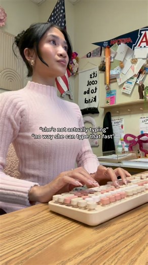 ashley greenlee | i took typing classes all throughout grade school 🤣🤣 • • #teacher #teacherlife #youngteacher #spedteacher #typing #typingwork #typingasmr... | Instagram