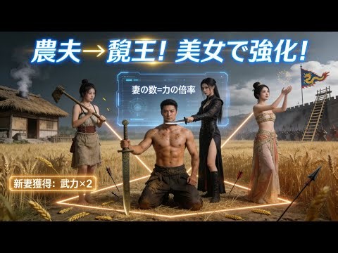 兵士になれと言われたのに、なんと女帝様を娶った⁉とある博士が覚醒したのは『娶妻変強システム』―死なずに、むしろ覇者になった！🔥