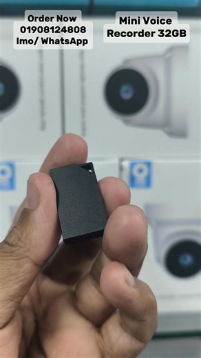 Mini Voice Recorder 32GB Memory Card Build In Type C New | Kinbo Shop BD - Online Store