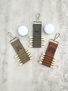 Golf Tee Tag - Personalized Golf Gifts for Men or Woman - Custom Golf Accessories - Etsy