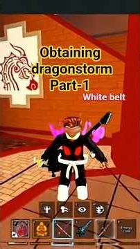 Obtaining white belt from dragon dojo #roblox #bloxfruits