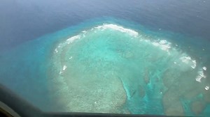 The Philippine Air Force C-130 aircraft carrying AFP officers and media personnel received a radio challenge from China as it was about to land on Pag-asa Island on Tuesday, June 3, 2025. “Ang sagot ng ating mga piloto ay we are upholding our sovereign rights in the area,” AFP spokesperson Col. Francel Margareth Padilla said. | via Bianca Dava, ABS-CBN News | ABS-CBN News