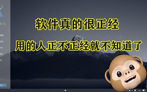 软件真的很正经，用的人就不知道了