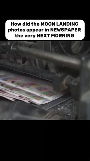 How did the MOON LANDING photos appear in NEWSPAPER the very NEXT MORNING #flatearth #flatearther #flatearthtruth #flatearthers #flatearthproof