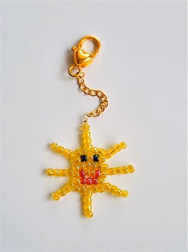 🧚‍♀️DIY making sun🌞 keychain 💛