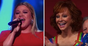 Kelly Clarkson's Powerful Performance Of "Fancy" in Honor Of Reba McEntire Is Flawless