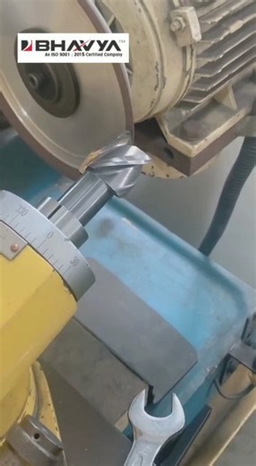 18 reactions | Endmill Resharpening With Bhavya™ Universal Tool Grinding Machine Contact +91 8849421499 For Price & More Information | Bhavya Machine Tools | Facebook