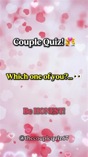 Couple Quiz: Test Your Relationship Compatibility!