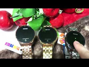 How to Time SKMEI TOUCH WATCH #1579.