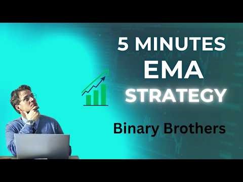 EMA Cross + Trendline Strategy 🔥 Binary Trading Explained