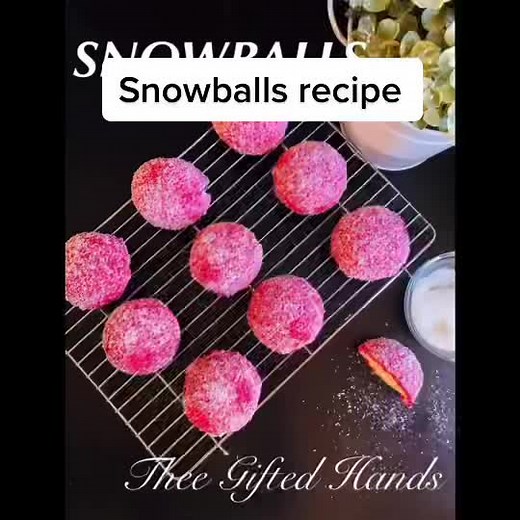 Delicious Snowball Cake Recipe Step by Step