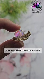 Featuring 3D Mini Snails Silicone Mold on my website juliart-studio.com under 3D Molds Collection. . #resinpour #resinartist #resina #resinmolds #epoxyresin #snails #resinpouring #ResinInspiration #handmadegifts | juliart84