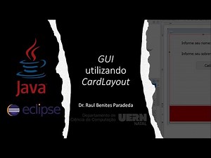 Criação de telas utilizando CardLayout em Java e Eclipse