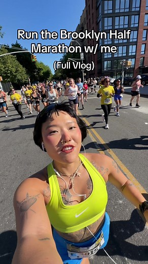 YERRRRR!!! Had an absolute blast 🚀 running the Brooklyn Half this morning on what I’ve decided is the first official day of summer in the city!!! 🌞🏃‍♀️🏖️ My SEVENTH #halfmarathon ever and my first time running this iconic course to Coney Island. 🤩🎡🗽 Had to head straight to the airport from the finish line bc we have a race in SF tomorrow 🤪 … but next year, I’m gonna make sure to leave LOTS of time for hot dogs 🌭 and rides at Luna Park!!! 🙂‍↕️🙏 #runnergirl #partypace