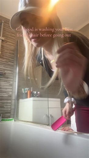 The Joy of Washing Your Best Friend's Hair