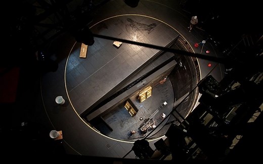 National Theatre's 50th: Inside the Olivier's drum revolve